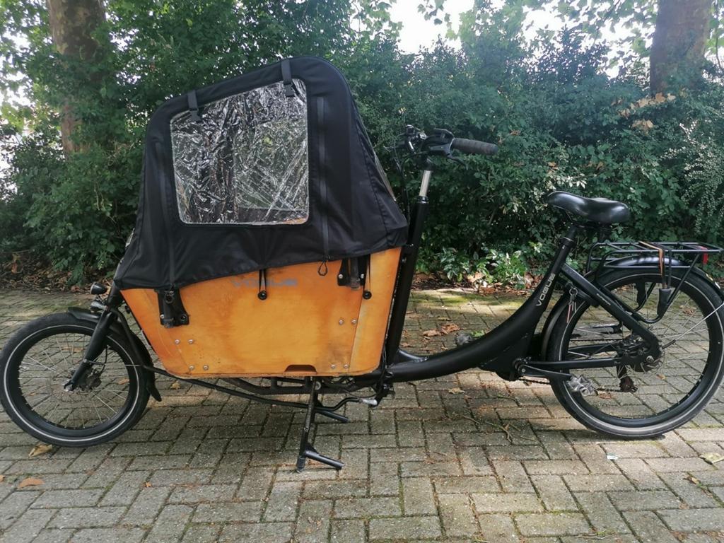 Elektrische vogue superior bakfiets, Fietsen en Brommers, Fietsen | Bakfietsen, Ophalen, Zo goed als nieuw, 4 kinderen of meer