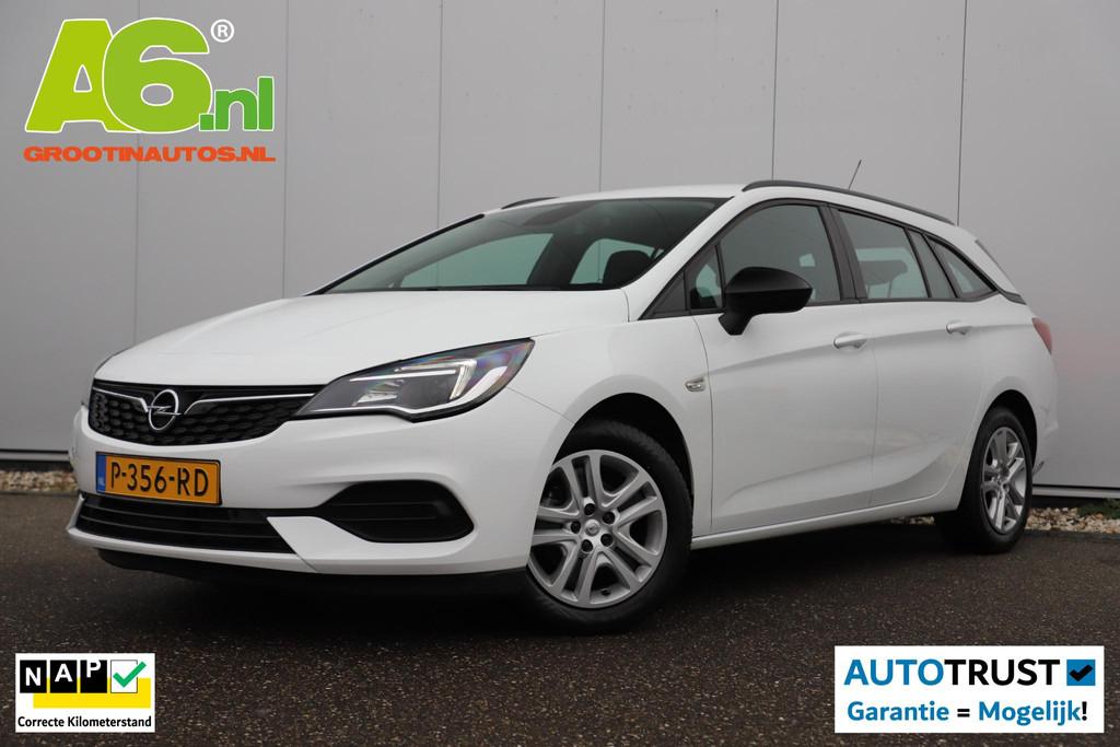 Opel Astra Sports Tourer 1.2 Edition 110PK Navigatie Carplay, Voorwielaandrijving, Stof, Gebruikt, Euro 6