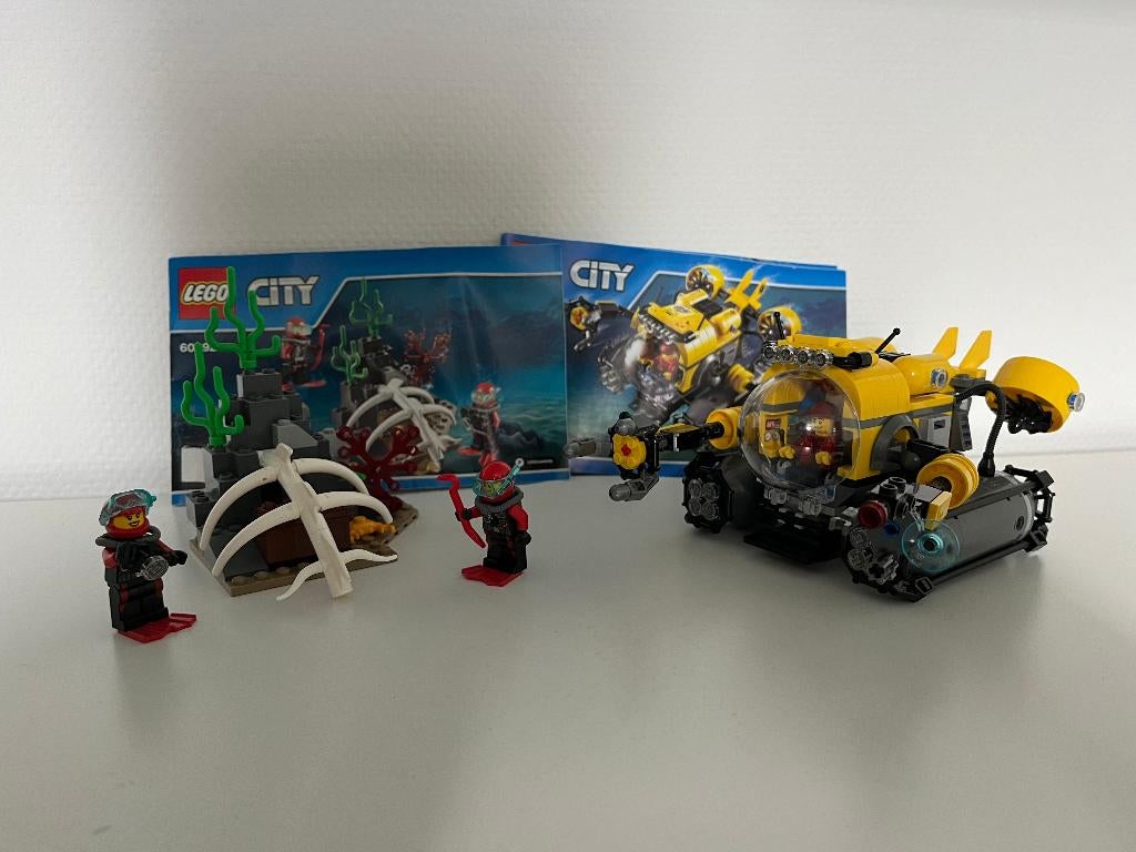 Lego 60092 Diepzee Duikboot, Kinderen en Baby's, Speelgoed | Duplo en Lego, Ophalen, Zo goed als nieuw, Complete set, Lego