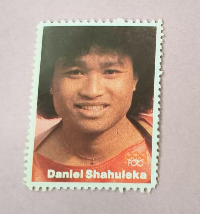 Popfoto zegel Daniel Shahuleka, Ophalen of Verzenden, Nieuw, Foto of Kaart