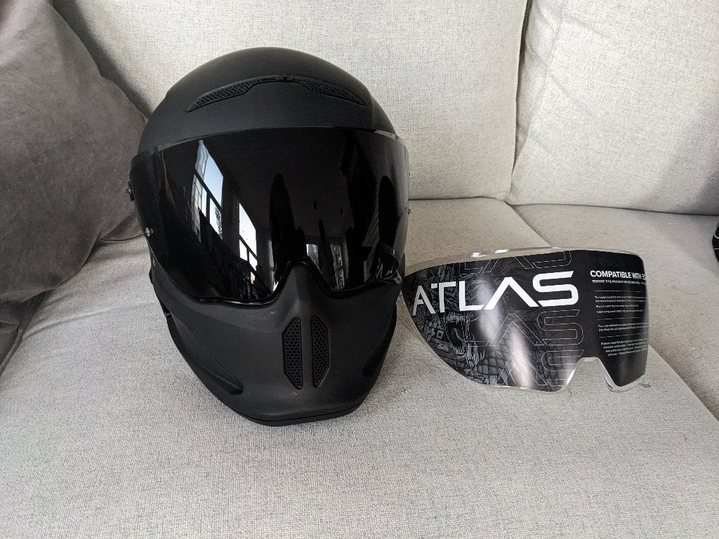 Helm: Ruroc ATLAS 4.0, Motoren, Integraalhelm, S, Tweedehands, Ophalen