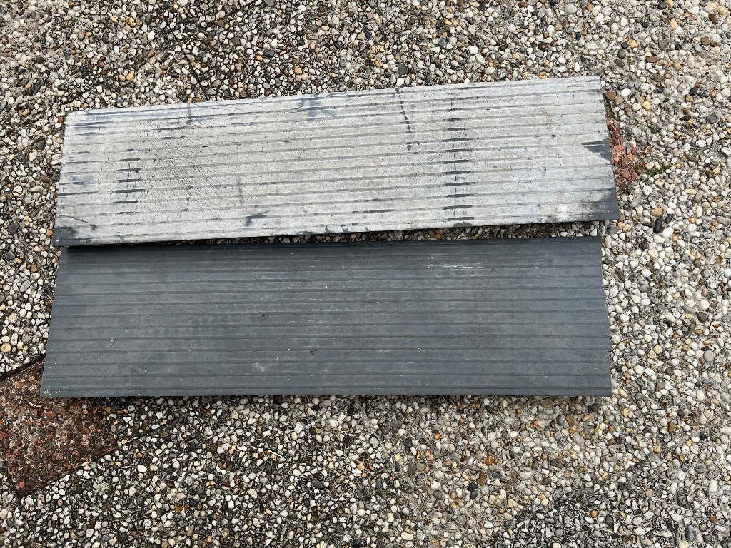 2x rubberen drempelhulp van mobilex 48 mm x 26 cm x 93 cm, Ophalen of Verzenden