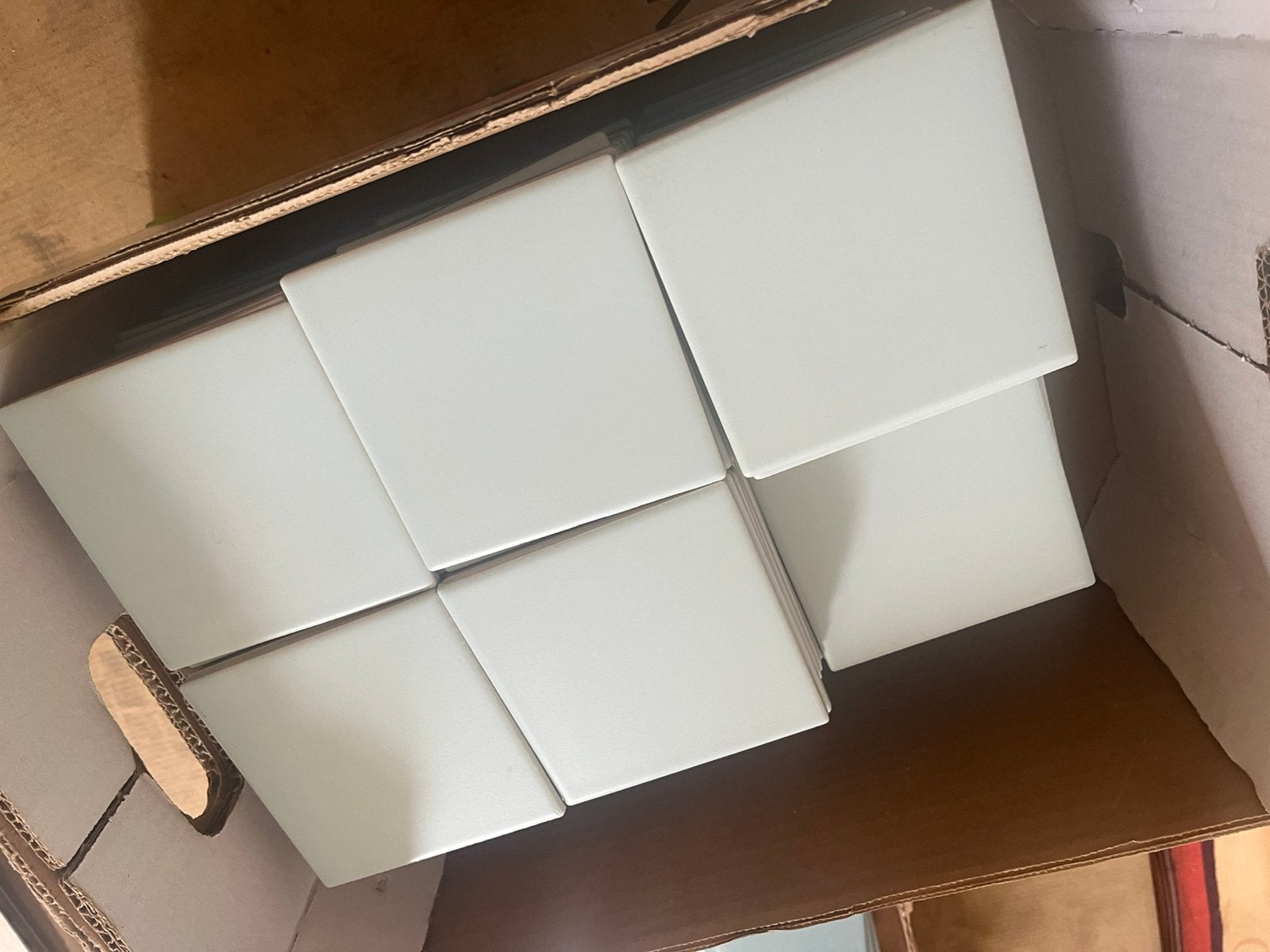 CeSi tegels 10x10cm Azuro & Marino blauw, Ophalen, Minder dan 20 cm, Zo goed als nieuw, Minder dan 5 m²