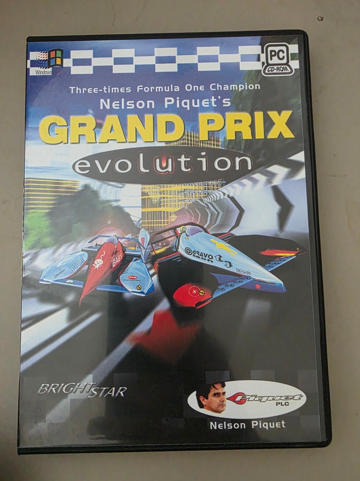 Pc game Nelson's Piquet Grand Prix evolution, 1 speler, Racen en Vliegen, Ophalen of Verzenden, Zo goed als nieuw
