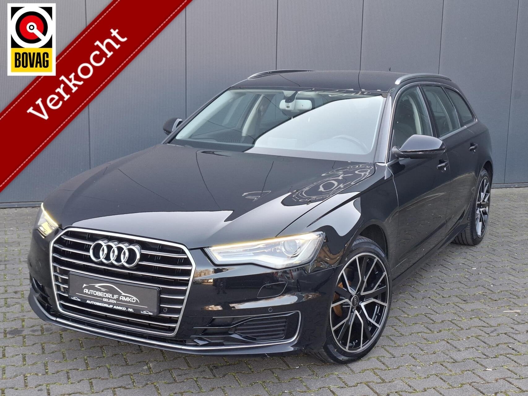 Audi A6 Avant 1.8 TFSI ultra Business Edition AUTOMAAT, Auto's, Euro 6, Automatische klimaatregeling, Zwart, 1600 kg