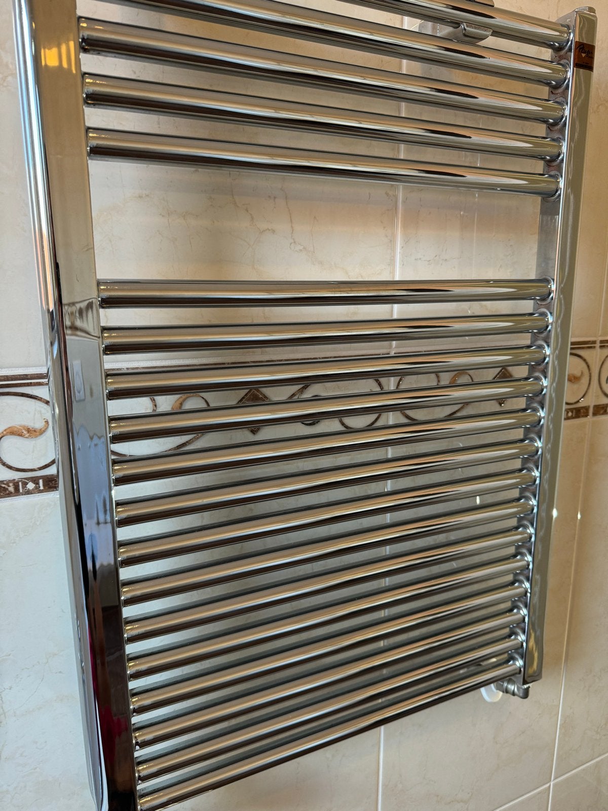 Design handdoekradiator chroom - Plieger Design, 500 tot 800 watt, Radiator, Minder dan 60 cm, Ophalen of Verzenden