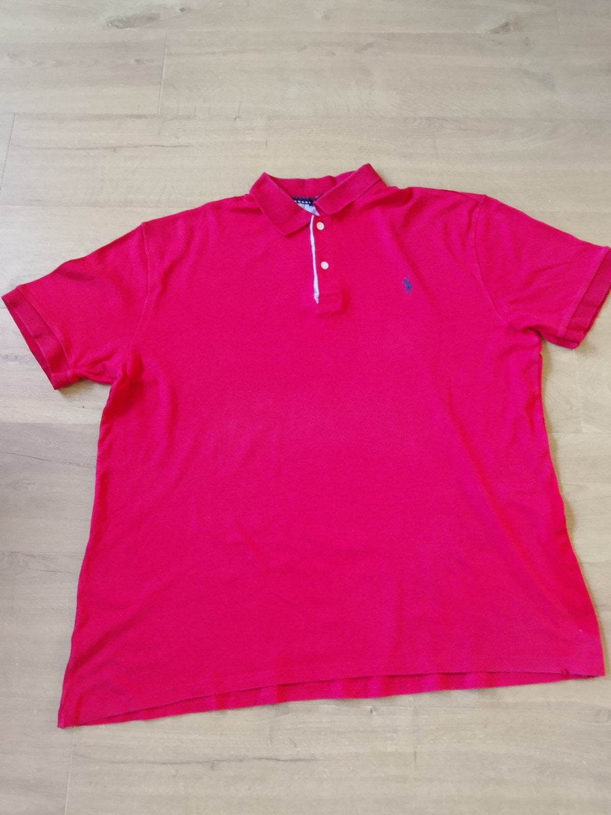 Polo Ralph Lauren Polo Shirt Rood Maat 6XL, Ophalen, 650 Madison Avenue, New York, NY 10022, USA, Overige maten, Polo Ralph Lauren