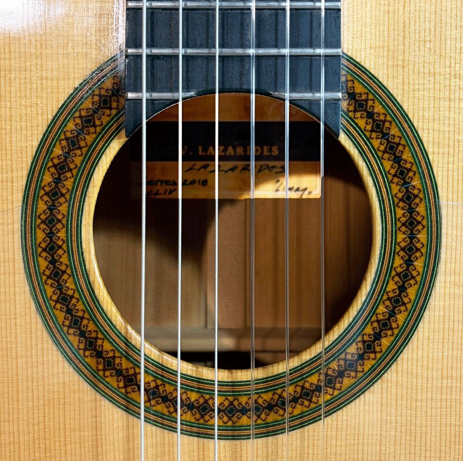 Vassilis Lazarides Blanca Flamenco Guitaar, Ophalen of Verzenden, Zo goed als nieuw, Klassieke of Spaanse gitaar, Met koffer