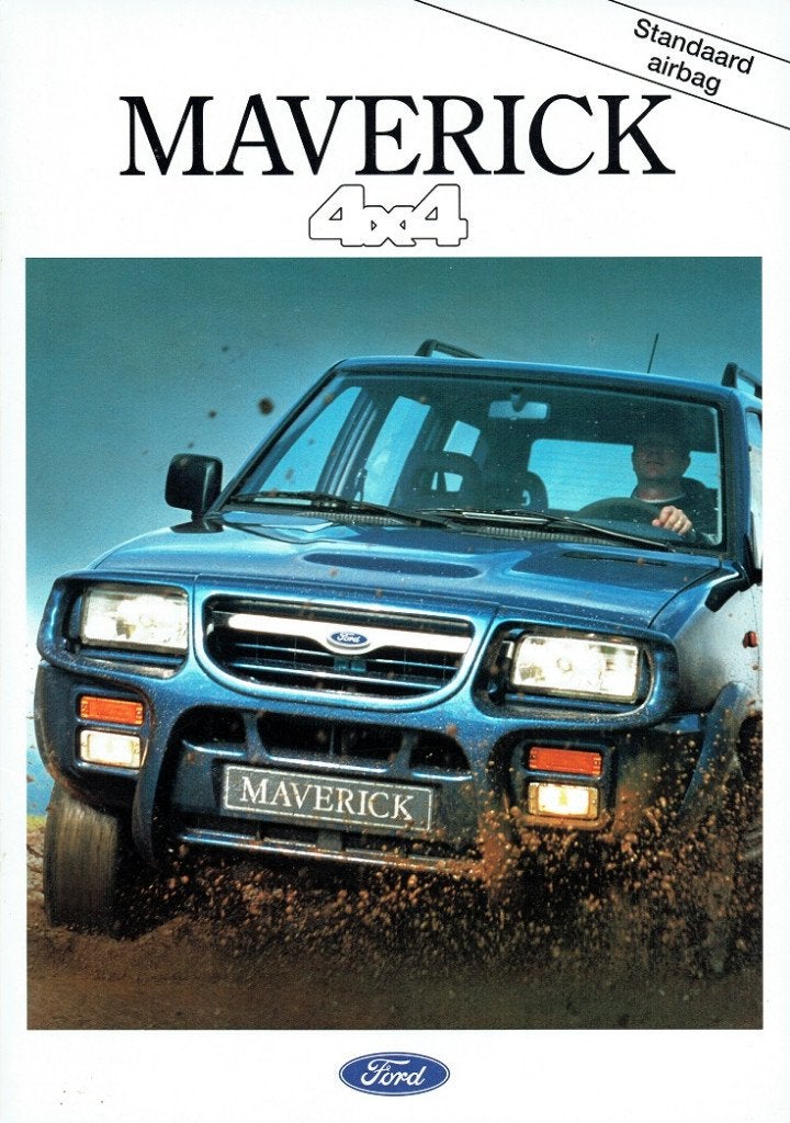 Folder Ford Maverick (1996), Verzenden, Gelezen, Ford