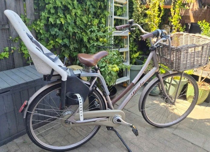 Sparta Country Tour Damesfiets met Kinderzitje en Mand, Ophalen of Verzenden, Gebruikt, Sparta, Versnellingen