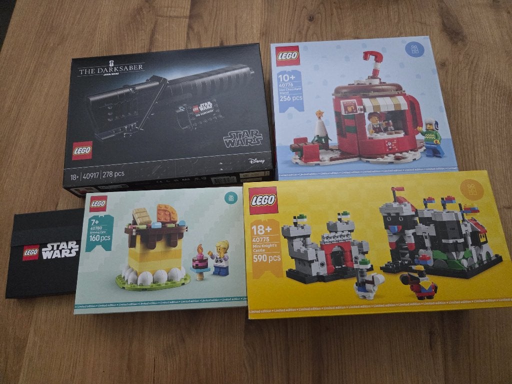 Lego 40917 | 40780 | 40775 | 40776, Kinderen en Baby's, Speelgoed | Duplo en Lego, Nieuw, Lego, Complete set, Ophalen of Verzenden