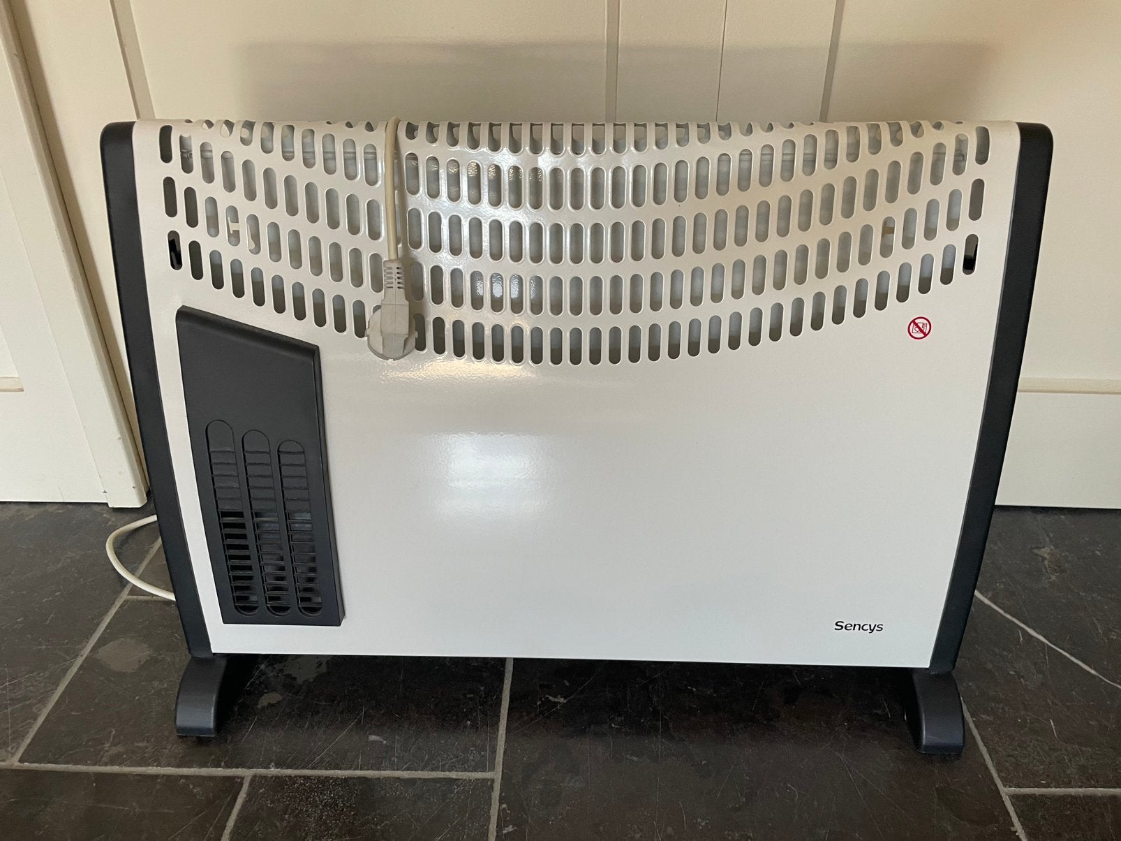 Elektrisch convector kacheltje 750 watt tot 2000 watt, Ophalen, 30 tot 80 cm, Gebruikt, Kachel