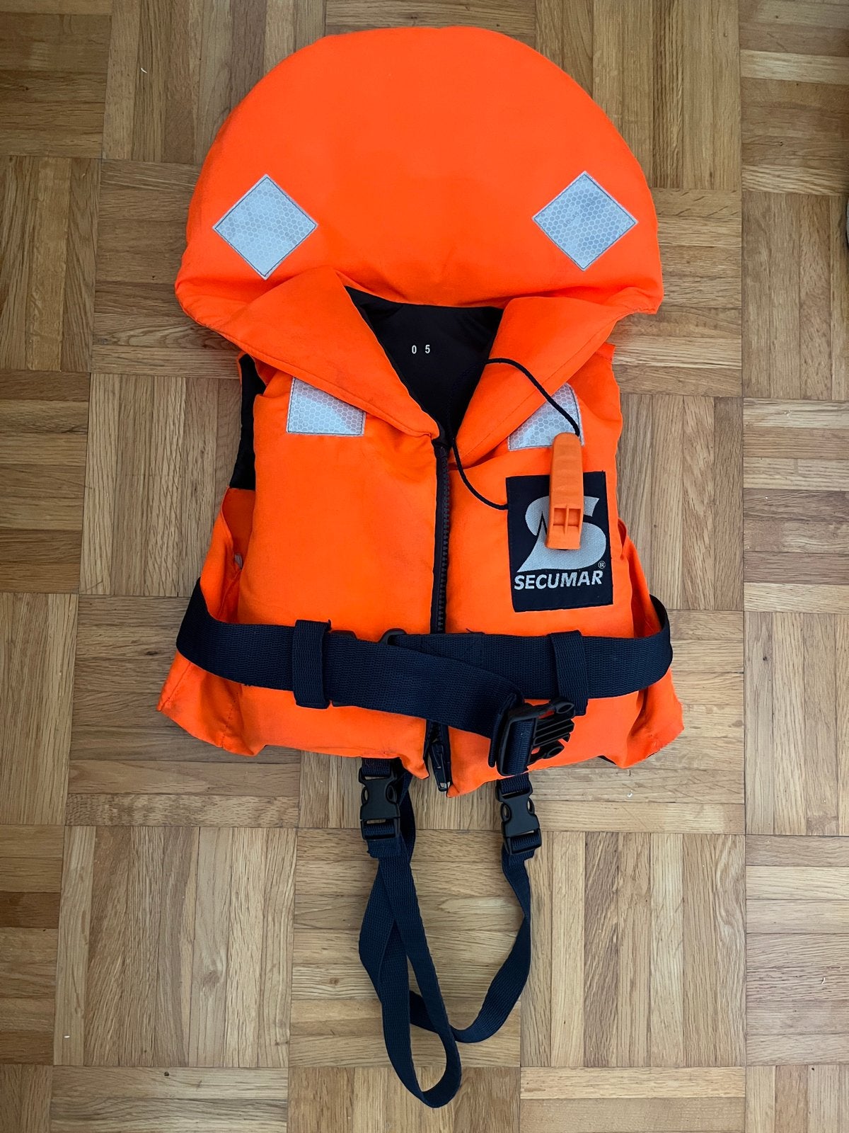 Secumar Bravo reddingsvest 100N voor kind 10-15kg, Watersport en Boten, Watersportkleding, Ophalen of Verzenden, Gebruikt, Kind