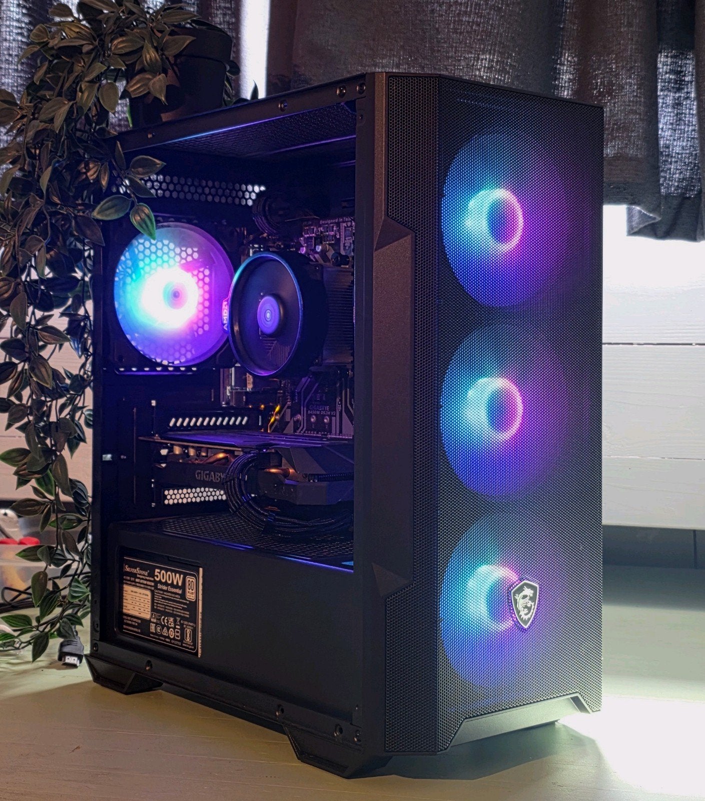 Snelle Gaming PC: RTX 2060 • Ryzen 5 • 16GB RAM • SSD & RGB, Zelf gebouwde pc, Virtual Reality, Zo goed als nieuw, HDD