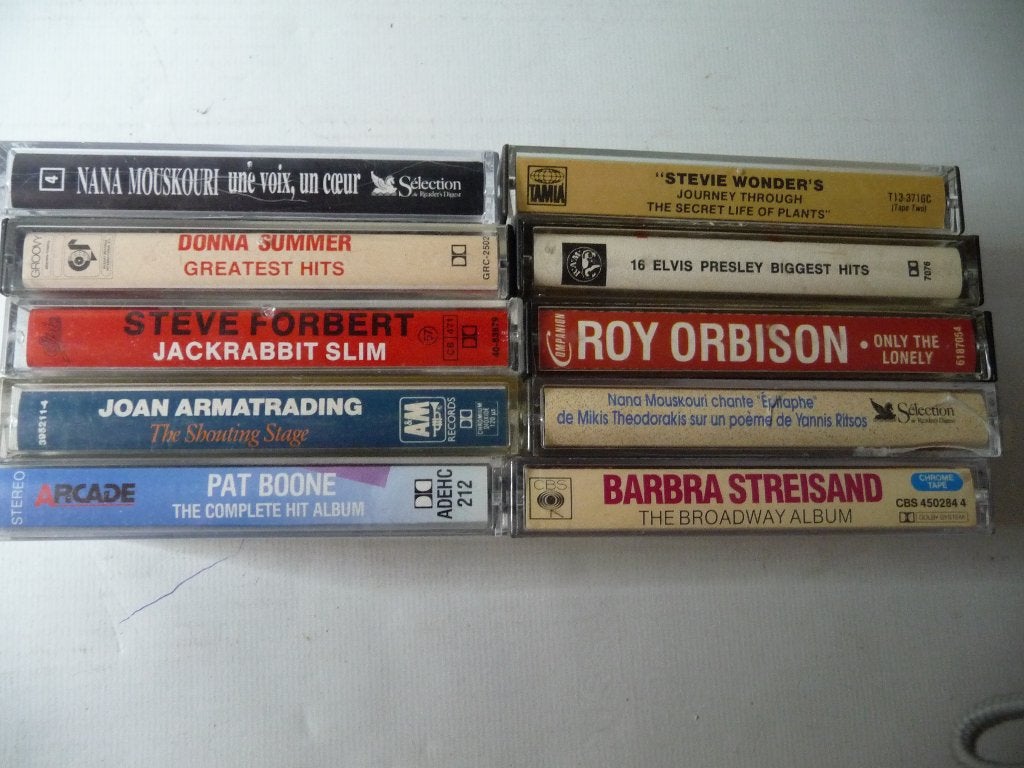 E. Cassettebandjes originele opnamen. Pat Boone Elvis Presly, Gebruikt, 1 bandje, Ophalen of Verzenden, Origineel