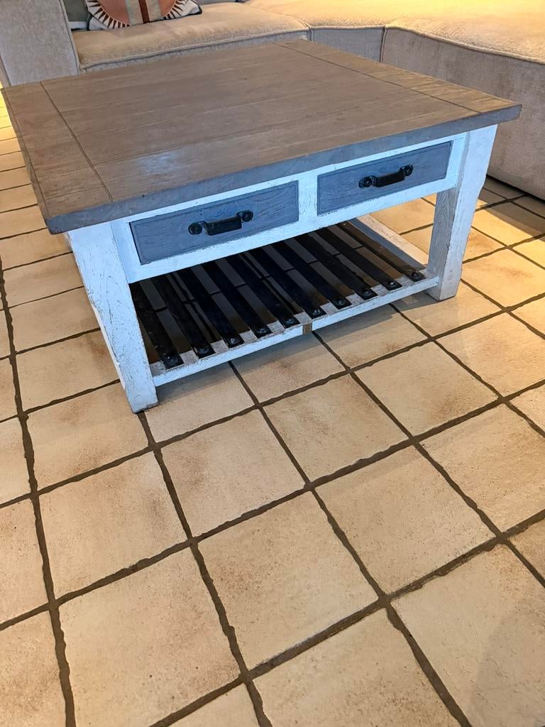 Salontafel Rivièra Maison., Huis en Inrichting, Tafels | Bijzettafels, Ophalen, Gebruikt, Rechthoekig