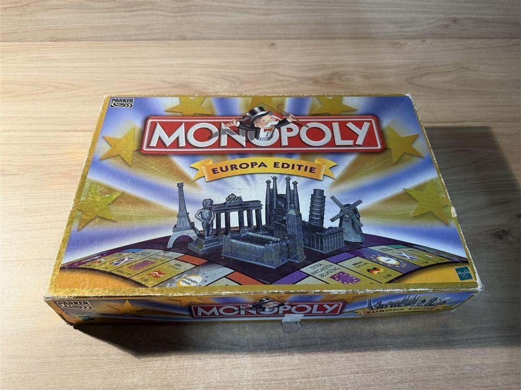 Monopoly europa editie - s6722, Verzenden, Zo goed als nieuw