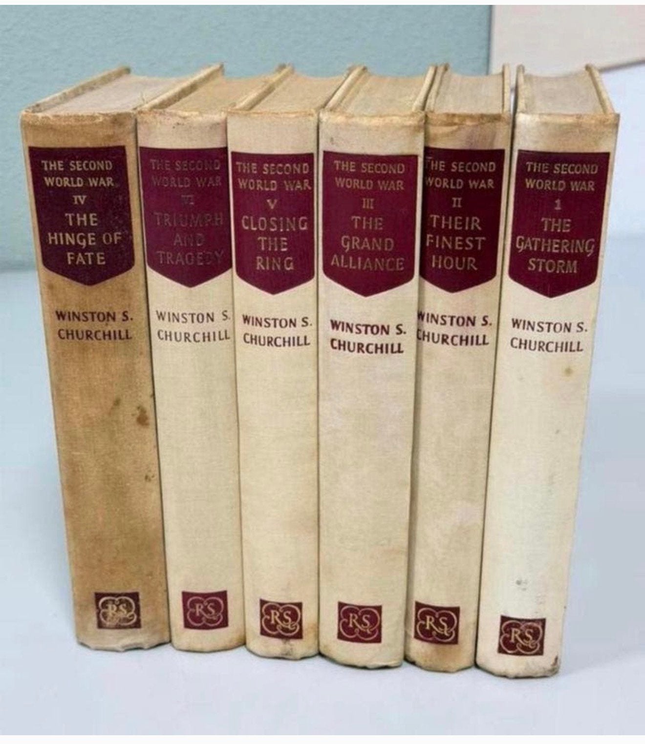 Winston Churchill The Second World War 6 Volume set Complete, Ophalen of Verzenden, Tweede Wereldoorlog, Zo goed als nieuw