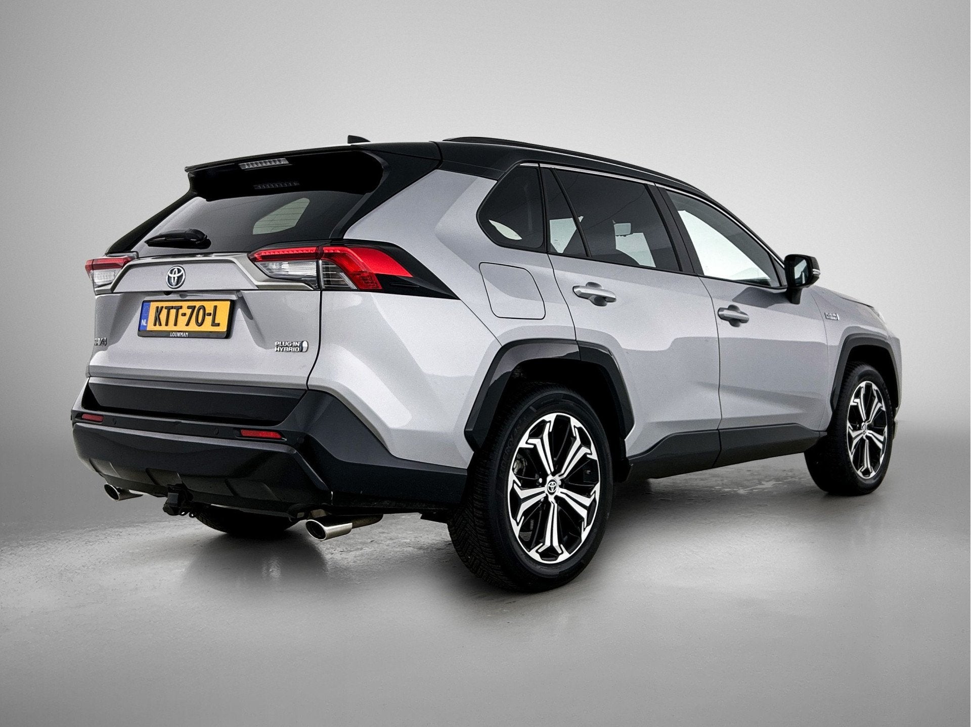 Toyota RAV4 2.5 Plug-in Hybrid AWD Bi-Tone Plus | Trekhaak a, 12 maanden, Gebruikt, 4 cilinders, Bedrijf