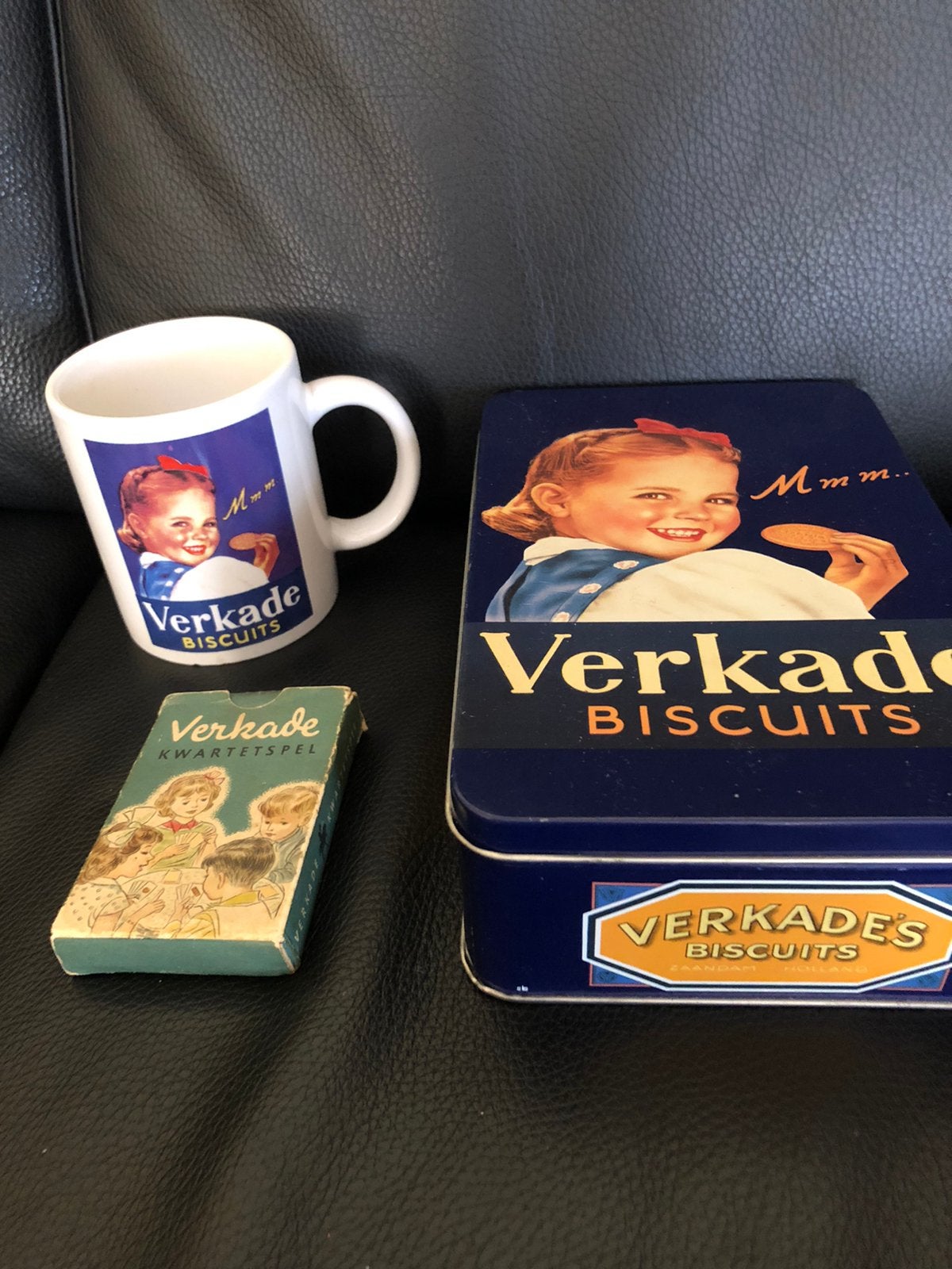 Verkade ( Nostalgie), Ophalen of Verzenden, Gebruikt, Koek(jes), Verkade