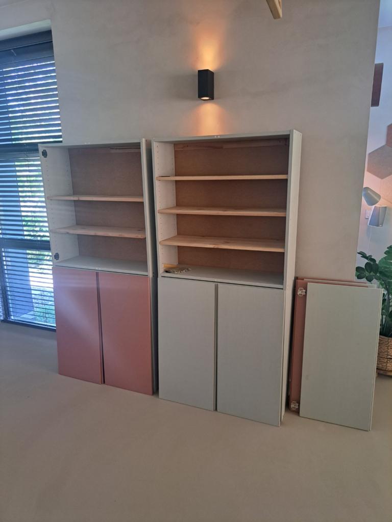 4x Ikea Ivar 80x83x30 geschilderd, Ophalen, Gebruikt