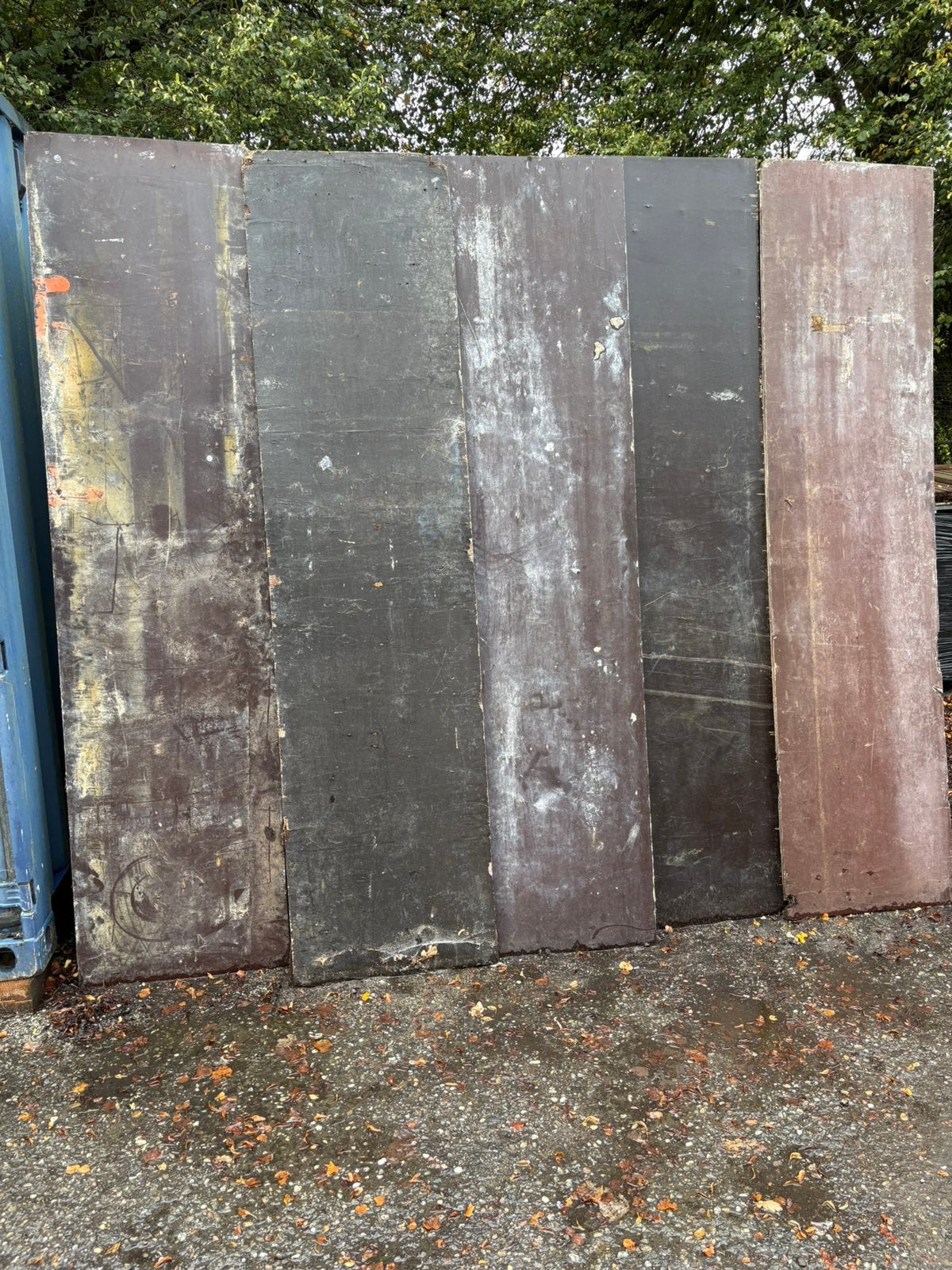 Betonplex glad., Ophalen, Gebruikt, Minder dan 25 mm, Overige typen