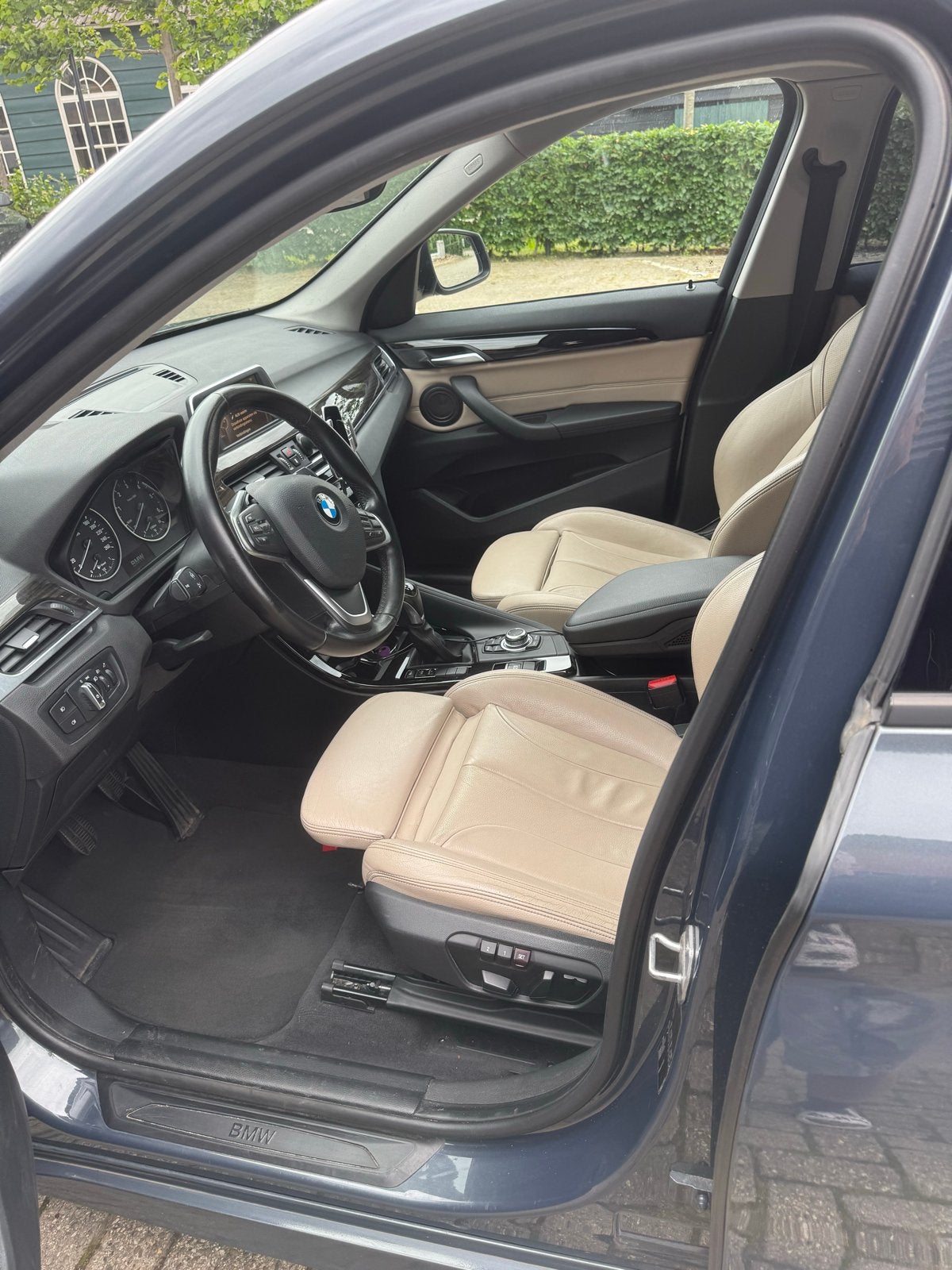 BMW X1 2.0 D Sdrive 18D 2016 Blauwgrijs., Auto's, X1, Achterwielaandrijving, 4 cilinders, 1405 kg