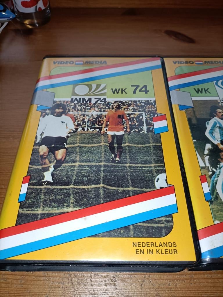 WK 74 & WK 78 VHS banden Voetbal Nostalgie, Cd's en Dvd's, Alle leeftijden, Ophalen of Verzenden, Gebruikt, Overige genres