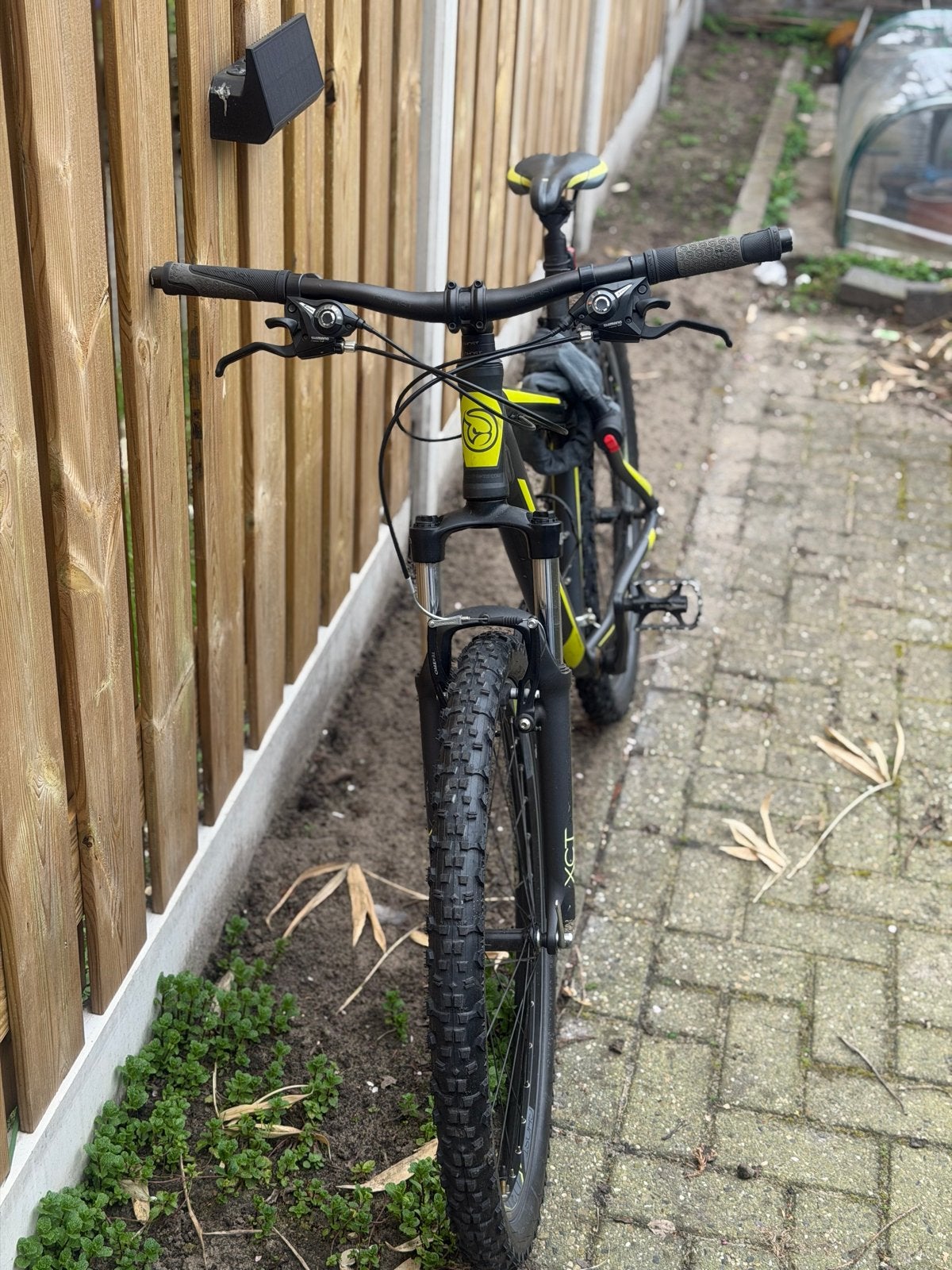 Ghost Kato Mountainbike - Zwart/Geel, Gebruikt, Hardtail, Heren, Schijfrem