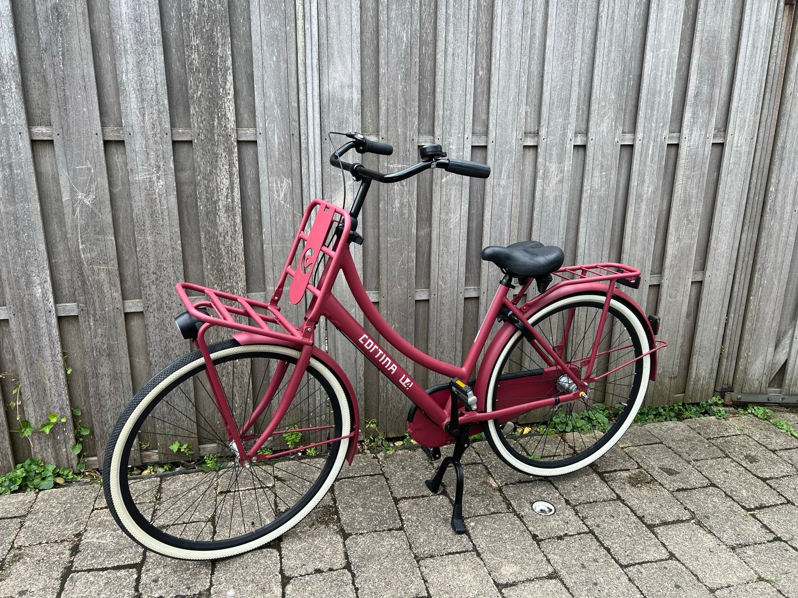 Cortina U4 Transportfiets Dames - Zo goed als nieuw, Fietsen en Brommers, Terugtraprem, (Extra) lage instap, Zo goed als nieuw