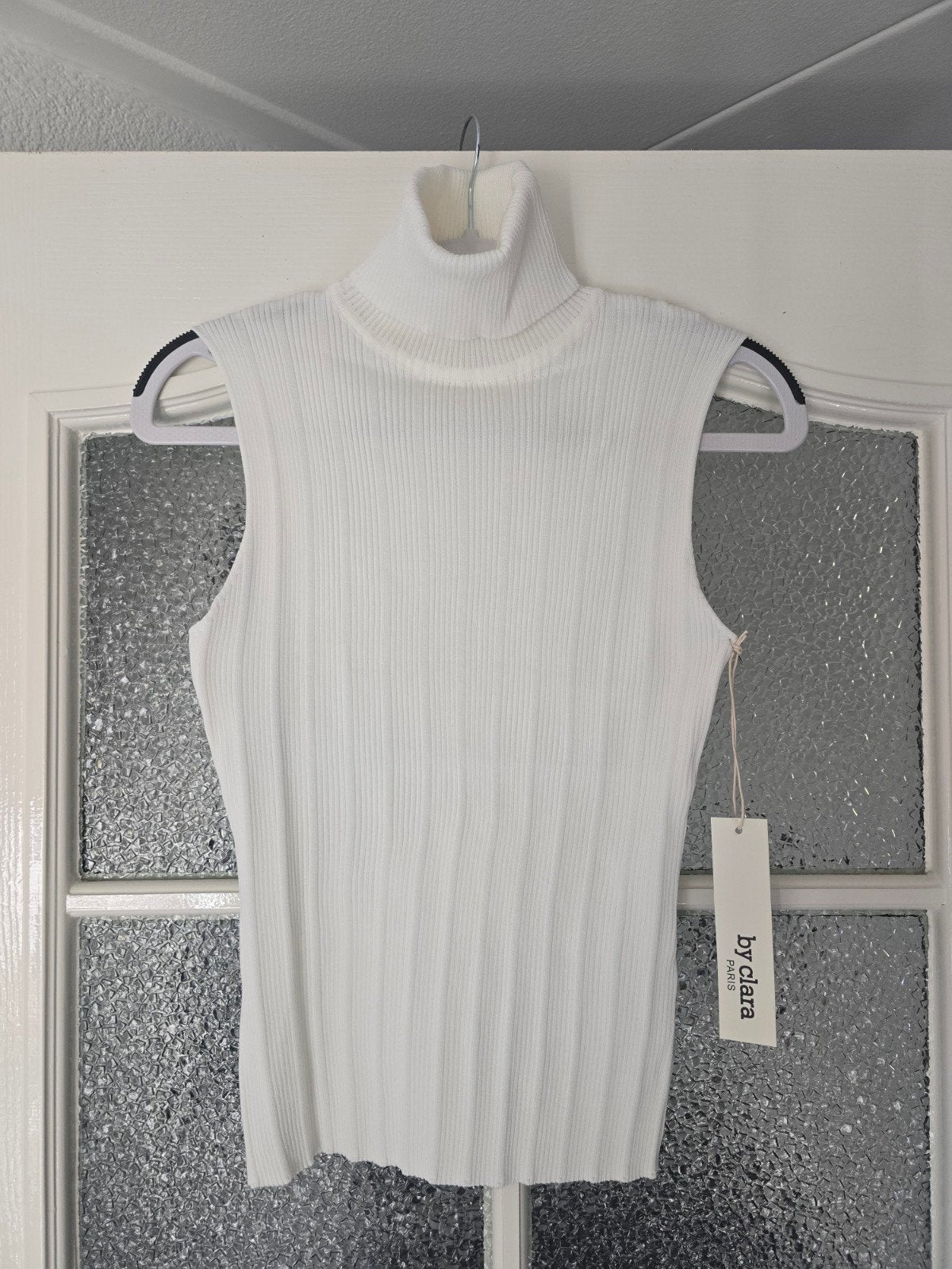 nieuwe top offwhite by clara ml, Maat 38/40 (M), Wit, Nieuw, Ophalen of Verzenden