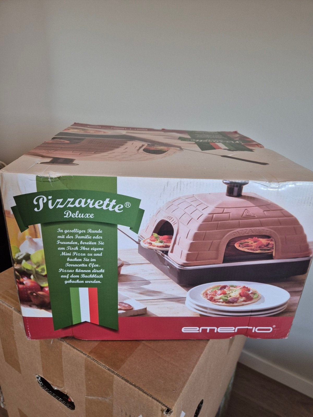 Emerio Pizzarette Deluxe voor 4 personen, Ophalen, Pizzaoven