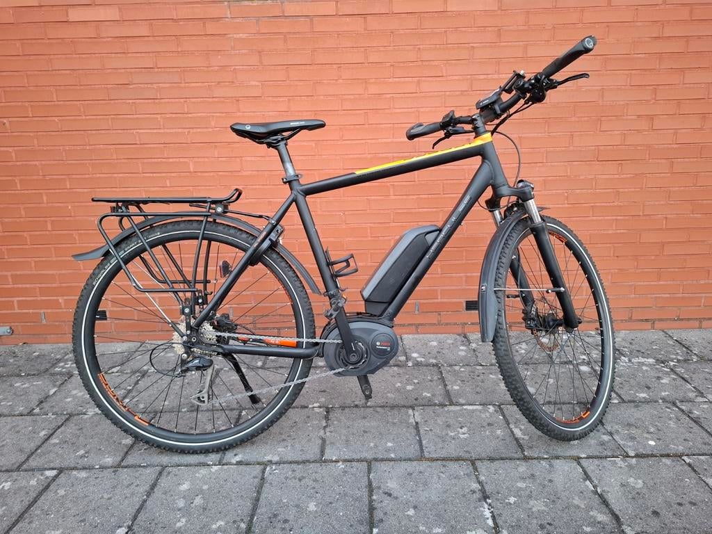 Hercules Sport Cross elektrische Mountainbike, Zo goed als nieuw, 50 km per accu of meer, 55 tot 59 cm, Ophalen