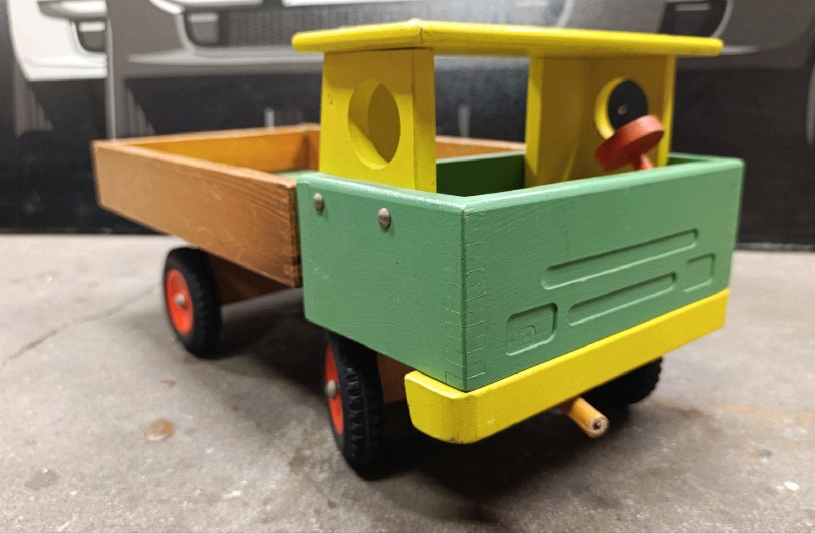 grote vintage houten Truck (DDR), Ophalen of Verzenden
