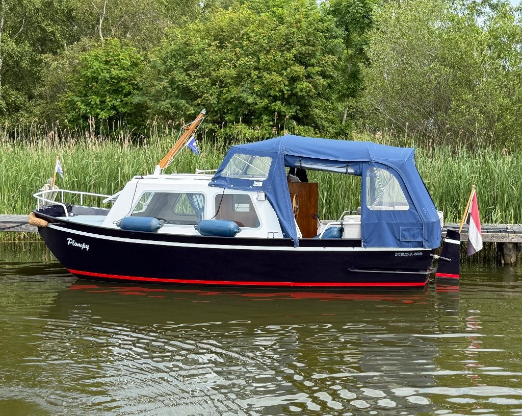 Doerak 600 (Later model) - Alu ramen & zonnepaneel, Watersport en Boten, Motorboten en Motorjachten, Gebruikt, Binnenboordmotor
