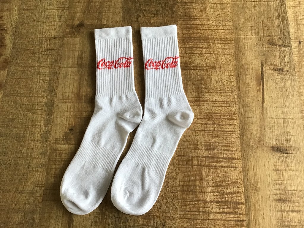 Coca Cola sokken, Sokken en Kniesokken, Coca Cola, Wit, Nieuw