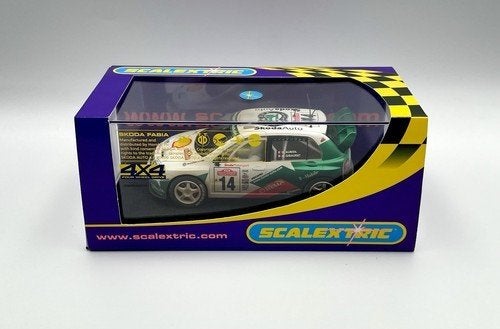 Scalextric Skoda Fabia Rally Wrc Works 2003 Ref Nr C2487, Overige merken, Nieuw, Scalextric, Ophalen of Verzenden