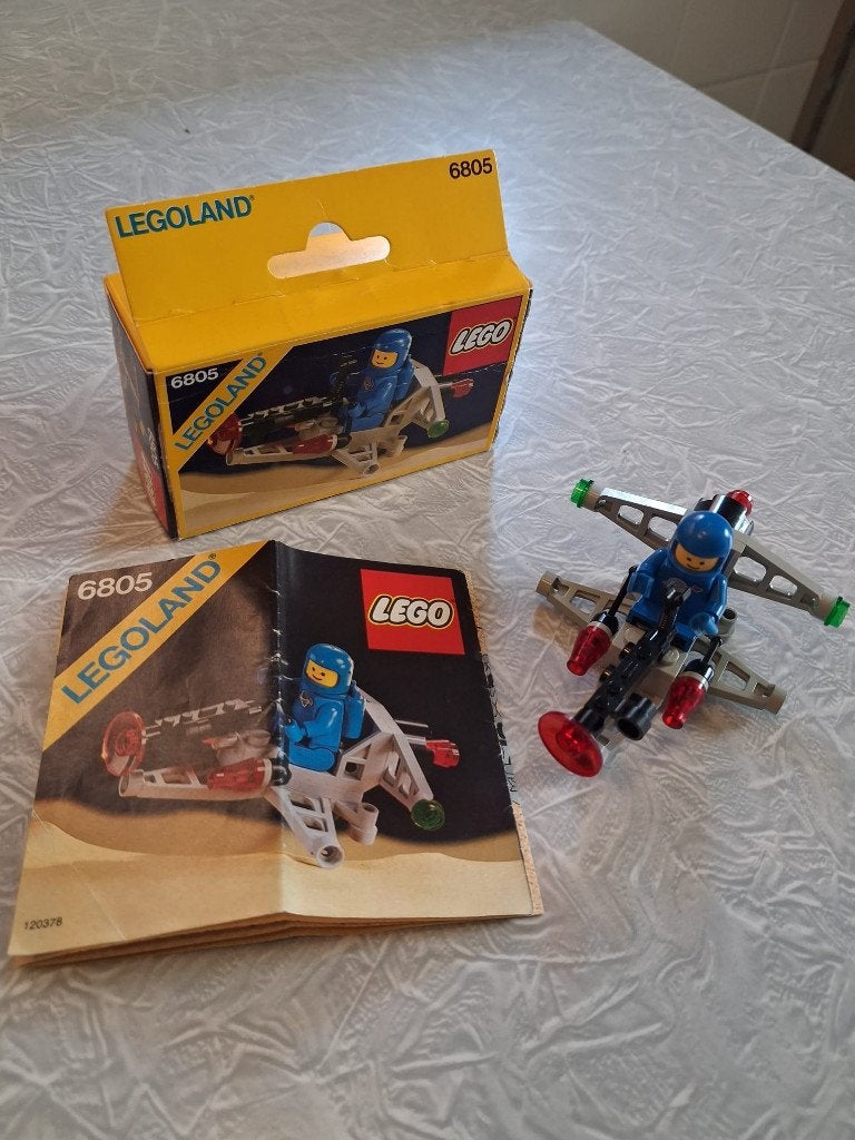 Lego classic space 6805 Astro Dasher ruimtevaart met doosje, Gebruikt, Lego, Ophalen of Verzenden, LEGOLAND