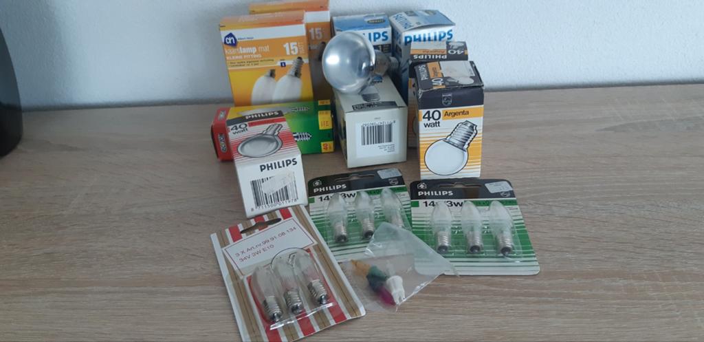 Gloeilampen 21 st, Ophalen, Nieuw