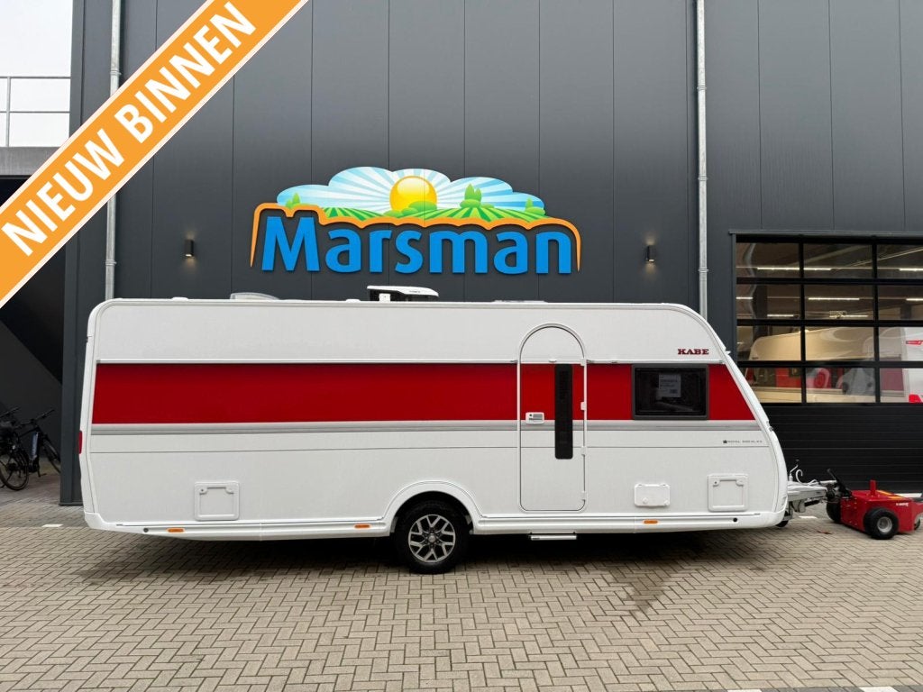Kabe Royal 600 D XL Model 2026 - KingSize, Caravans en Kamperen, Rondzit, Schokbreker, Kabe, Overige typen