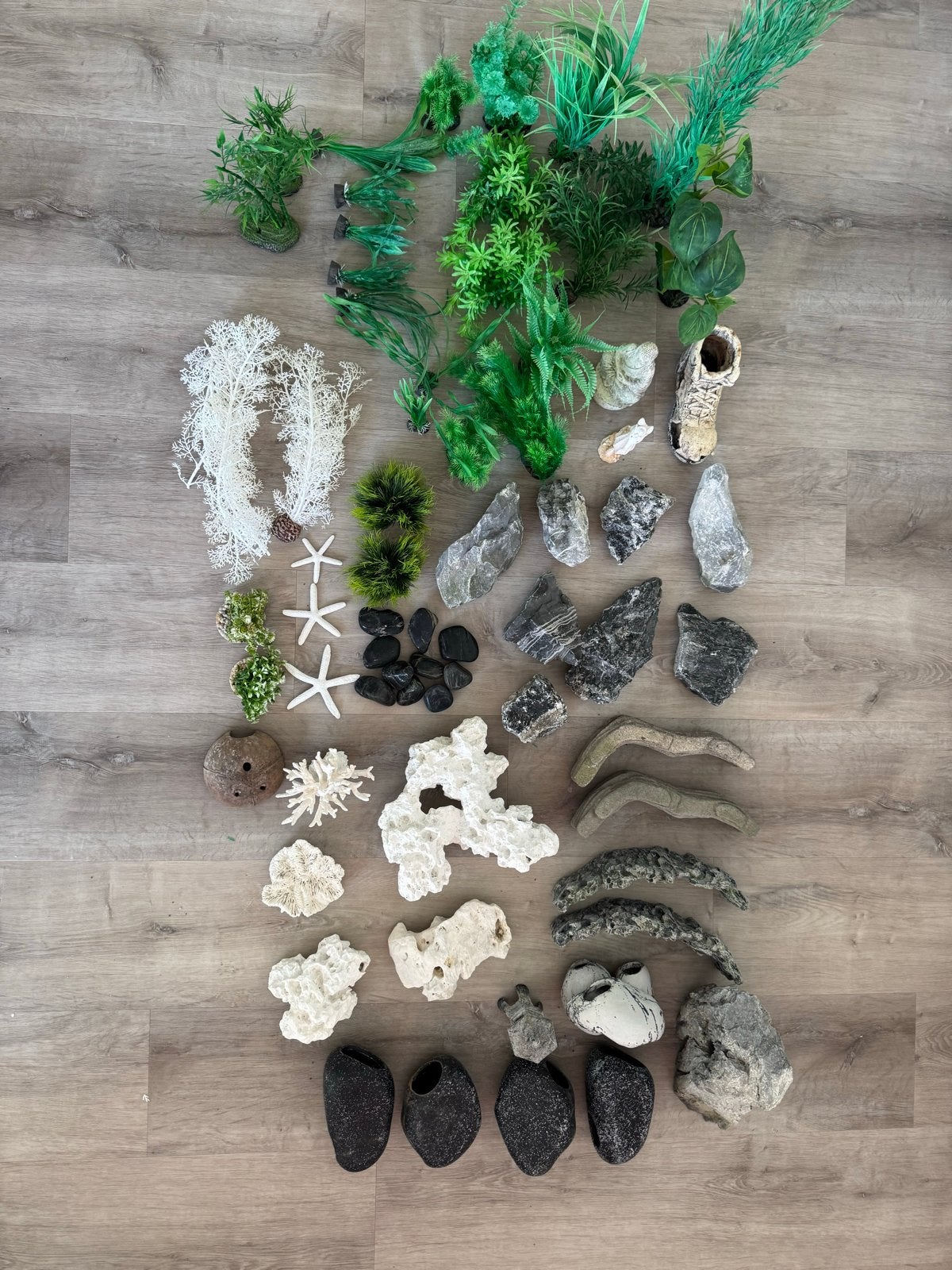 Ornamenten en kunstplanten voor aquarium, Ophalen of Verzenden, Zo goed als nieuw, Decoratie