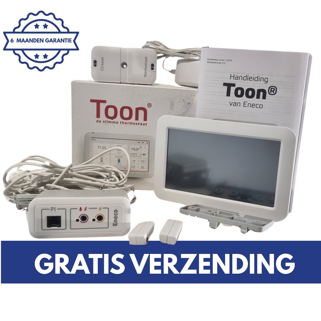 Eneco Toon Compleet Set | Thermostaat | Toon Thermostaat, Verzenden, Eneco, Zo goed als nieuw, Eneco