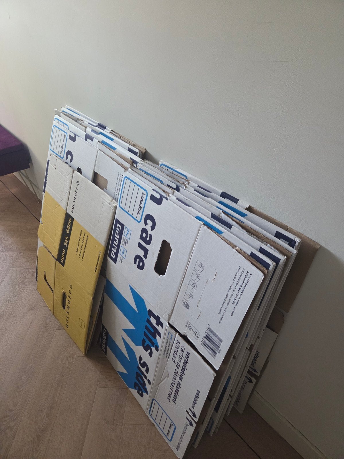 Verhuisdozen Gamma - 13 stuks + 1 kleine, Ophalen
