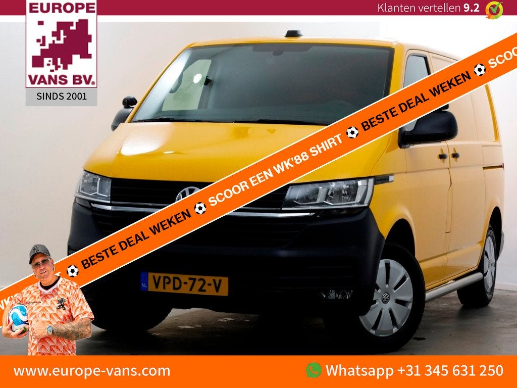 Volkswagen Transporter T6.1 2.0 TDI 150pk L1H1 DSG-Automaat, Auto's, Gebruikt, Euro 6, 4 cilinders, 150 pk