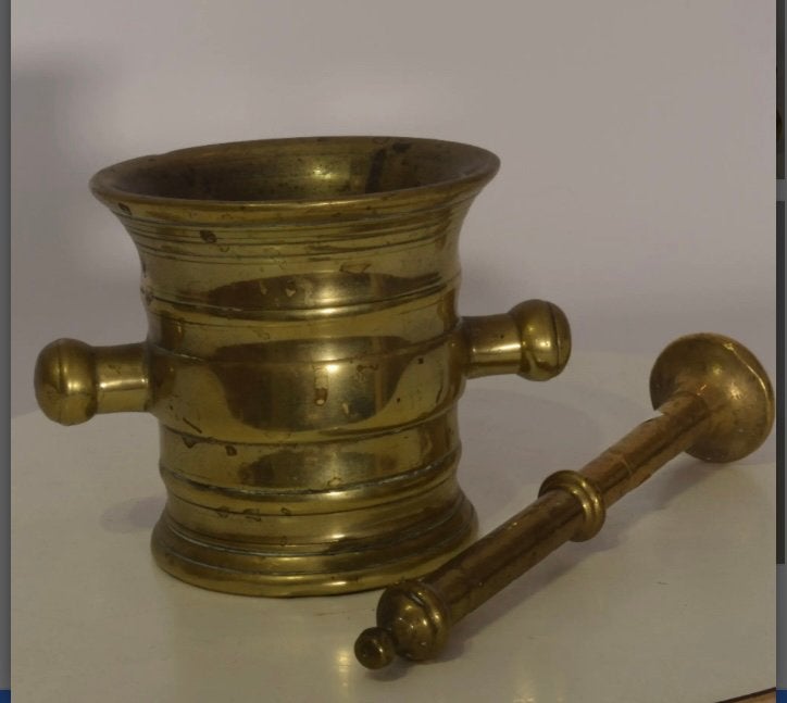 Bronzen knopvijzel van 1800, Verzenden