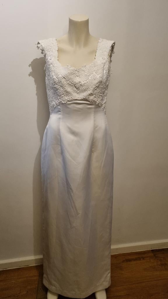 Nieuw! Trouwjurk, wit, kant, maat 40, Ophalen of Verzenden, Nieuw, Trouwjurk