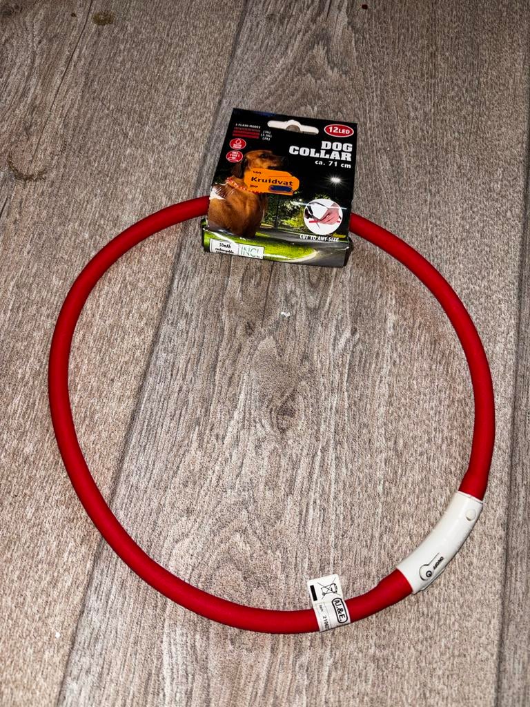 Lichtgevende band voor om hals hond, Ophalen, Nieuw