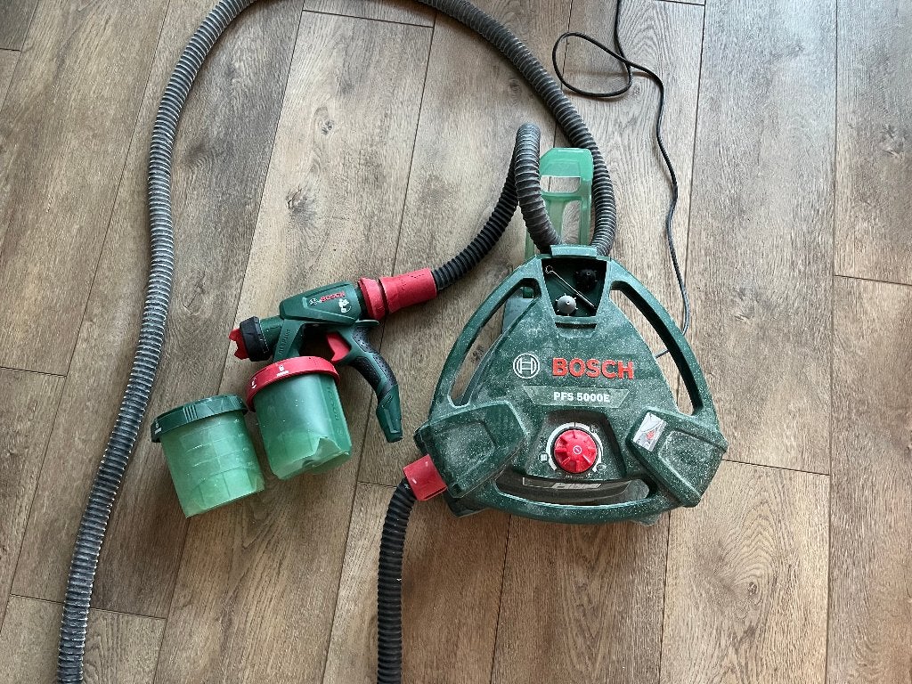 Verfspuit Bosch PFS 5000 E, Ophalen of Verzenden, Gebruikt, Verfspuit of Verfpomp