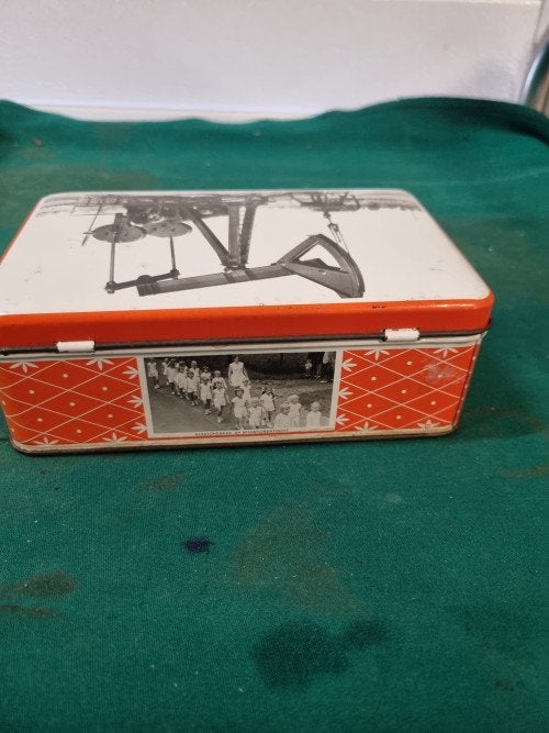 blik banketbakkerij schoonbeek vintage, Ophalen of Verzenden