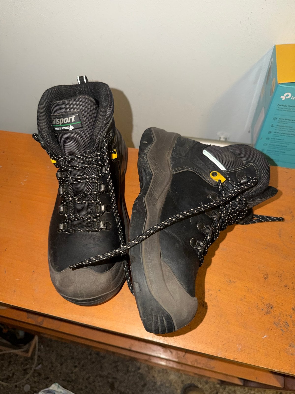 Grisport 903 wandelschoenen - Zo goed als nieuw, Zwart, Ophalen of Verzenden, Zo goed als nieuw, Werkschoenen